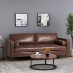 Malinta Contemporary Tufted 3 Seater Sofa by Christopher Knight Home - 82.25 L x 33.00 W x 33.00 H