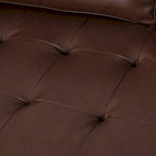Malinta Contemporary Tufted 3 Seater Sofa by Christopher Knight Home - 82.25 L x 33.00 W x 33.00 H