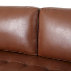 Malinta Contemporary Tufted 3 Seater Sofa by Christopher Knight Home - 82.25 L x 33.00 W x 33.00 H
