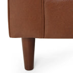 Malinta Contemporary Tufted 3 Seater Sofa by Christopher Knight Home - 82.25 L x 33.00 W x 33.00 H