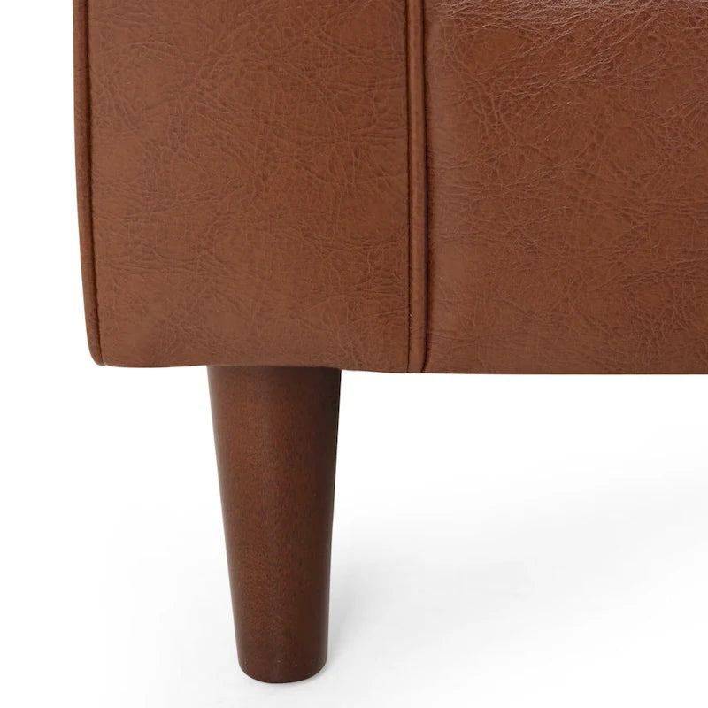 Malinta Contemporary Tufted 3 Seater Sofa by Christopher Knight Home - 82.25 L x 33.00 W x 33.00 H