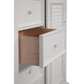 Beachcrest Eggshell White Wood Gentleman's Chest
