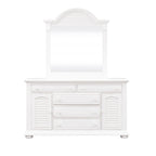 Summer House I Oyster White 2 Door 5 Drawer Dresser