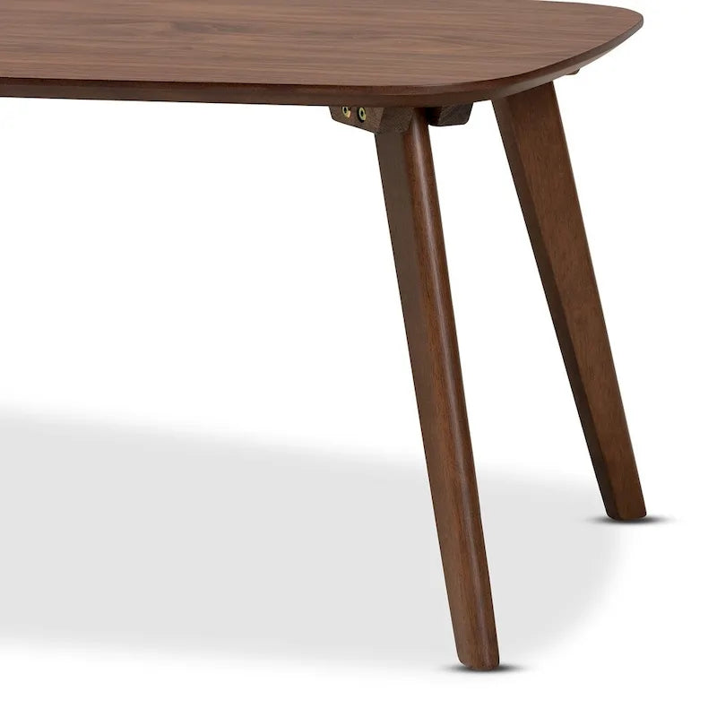 Carson Carrington Uggards Walnut Finished Coffee Table