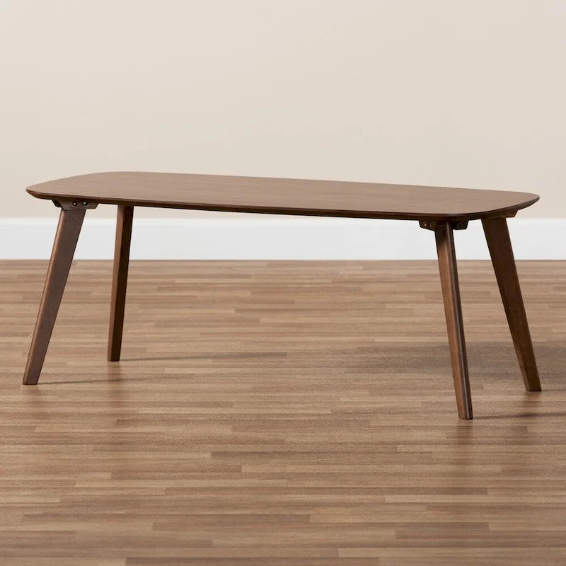 Carson Carrington Uggards Walnut Finished Coffee Table