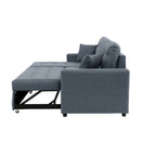 Poundex Reversible Convertible Sectional Sleeper with Storage