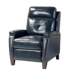 Gaspar Mid-Century Modern Pushback Recliner with Nailhead Trim by HULALA HOME