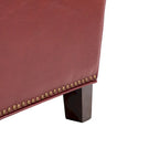 Gaspar Mid-Century Modern Pushback Recliner with Nailhead Trim by HULALA HOME