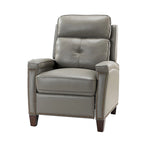 Gaspar Mid-Century Modern Pushback Recliner with Nailhead Trim by HULALA HOME