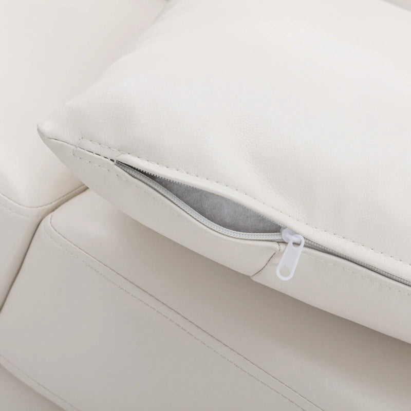 Morden Fort Upholstered Living Room Set, 2 Pieces - Faux Leather chair, Loveseat