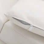 Morden Fort Upholstered Living Room Set, 2 Pieces - Faux Leather chair, Loveseat