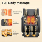 Ukuowu Favor-SS01 heated Full Body Massage Chair with zero gravity mode and Bluetooth music player