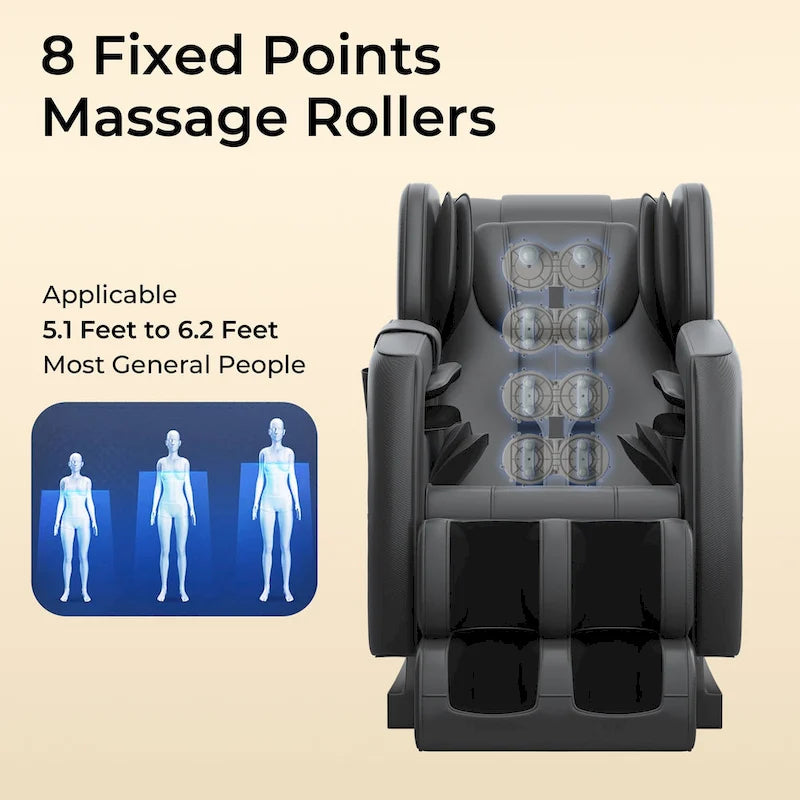 Ukuowu Favor-SS01 heated Full Body Massage Chair with zero gravity mode and Bluetooth music player