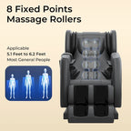 Ukuowu Favor-SS01 heated Full Body Massage Chair with zero gravity mode and Bluetooth music player