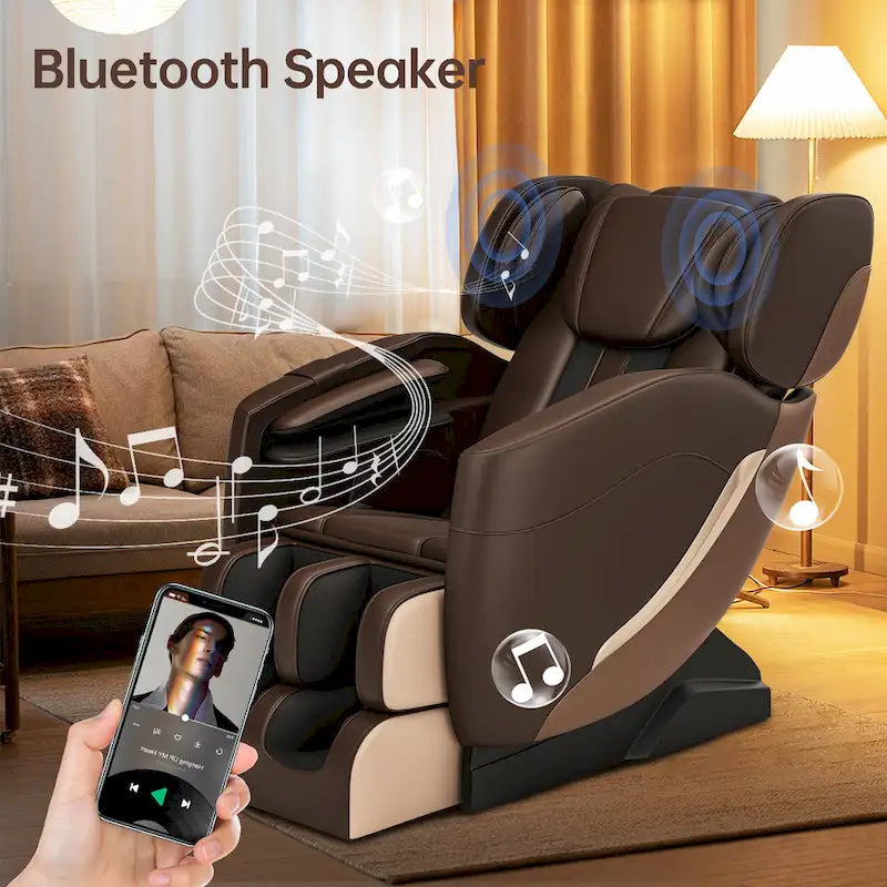 Ukuowu Favor-SS01 heated Full Body Massage Chair with zero gravity mode and Bluetooth music player