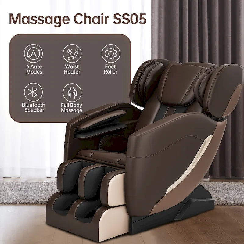 Ukuowu Favor-SS01 heated Full Body Massage Chair with zero gravity mode and Bluetooth music player