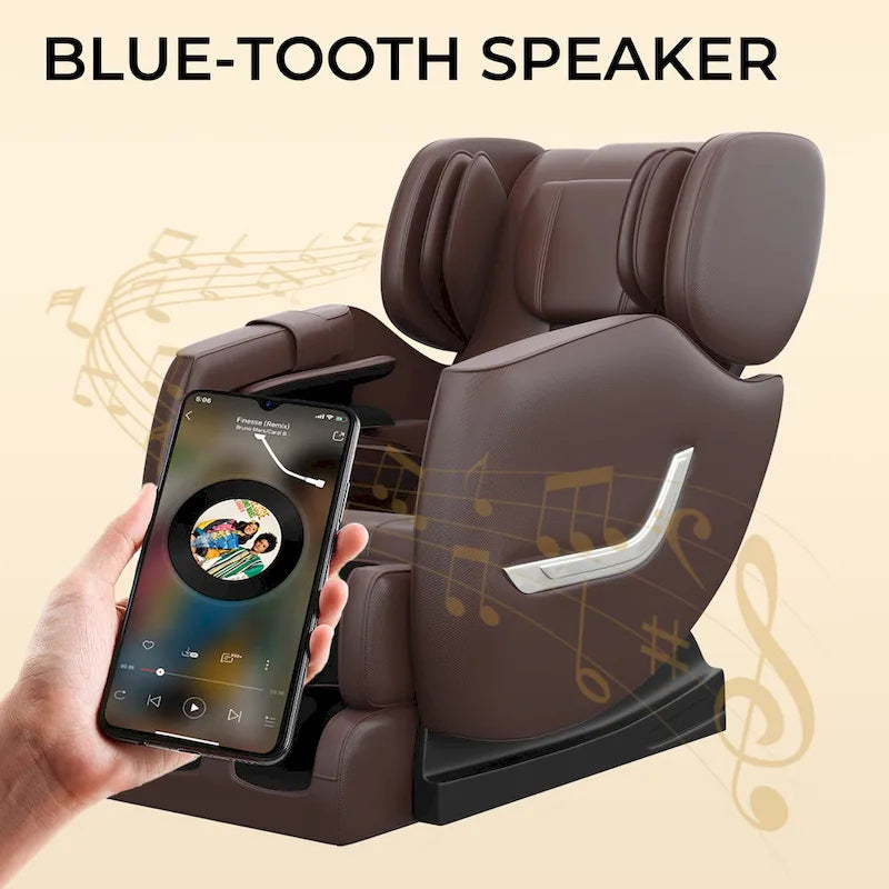 Ukuowu Favor-SS01 heated Full Body Massage Chair with zero gravity mode and Bluetooth music player