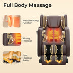 Ukuowu Favor-SS01 heated Full Body Massage Chair with zero gravity mode and Bluetooth music player