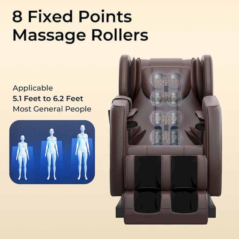 Ukuowu Favor-SS01 heated Full Body Massage Chair with zero gravity mode and Bluetooth music player