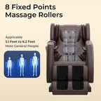 Ukuowu Favor-SS01 heated Full Body Massage Chair with zero gravity mode and Bluetooth music player