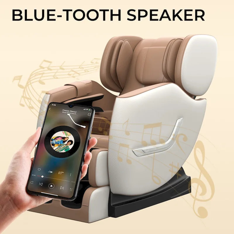 Ukuowu Favor-SS01 heated Full Body Massage Chair with zero gravity mode and Bluetooth music player