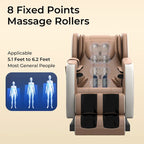 Ukuowu Favor-SS01 heated Full Body Massage Chair with zero gravity mode and Bluetooth music player