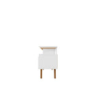 Yonkers Mid Century Modern Wood . Media Console Cabinet