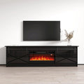 Granero BL-EF Electric Fireplace 79 TV Stand