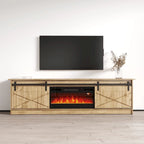 Granero BL-EF Electric Fireplace 79 TV Stand