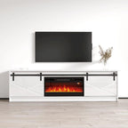Granero BL-EF Electric Fireplace 79 TV Stand