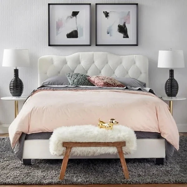 Simple Living Tessa Upholstered Bed
