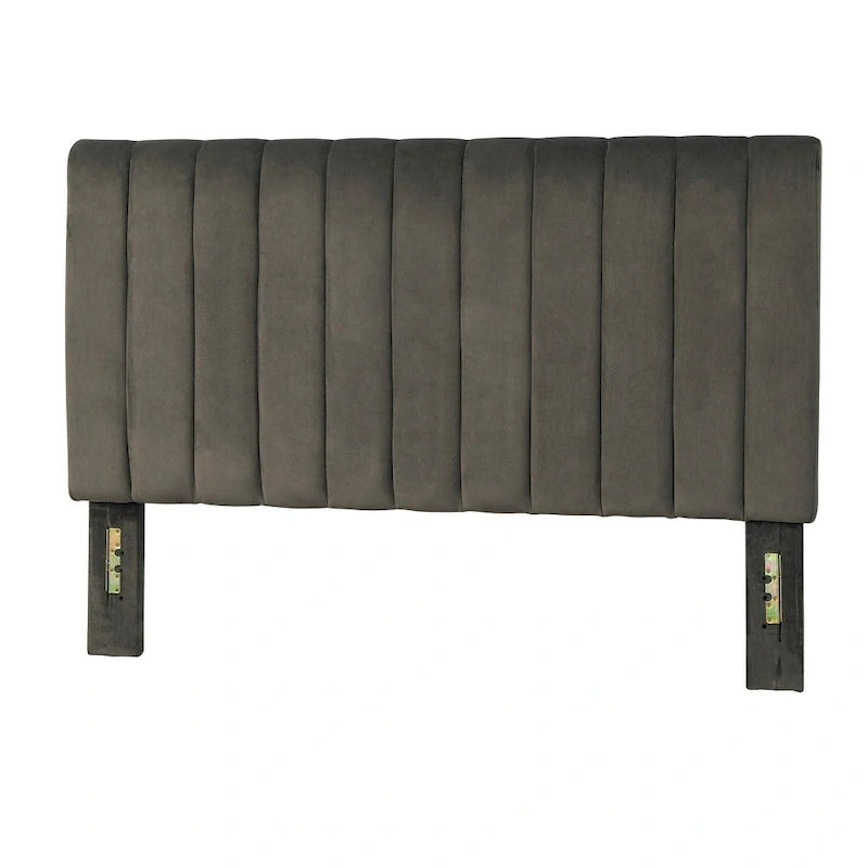 Lifestorey Teagan Queen Channel Upholstered Headboard