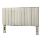 Lifestorey Teagan Queen Channel Upholstered Headboard
