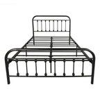 FULL Metal Platform Bed Frame with Headboard