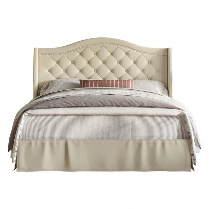 Eleanor Tufted Upholstered Platform Bed