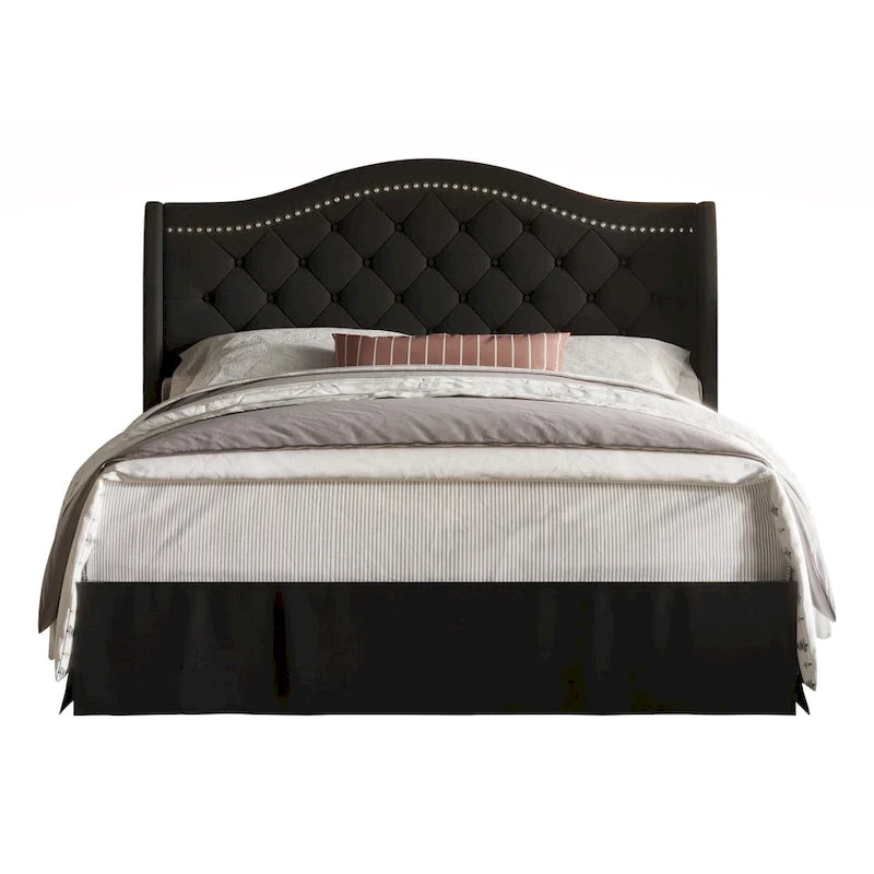 Eleanor Tufted Upholstered Platform Bed