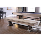 Manchester Slate Pool Table W/O Dinning top & Bench