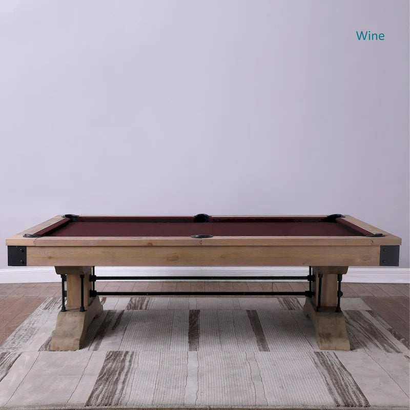 Manchester Slate Pool Table W/O Dinning top & Bench