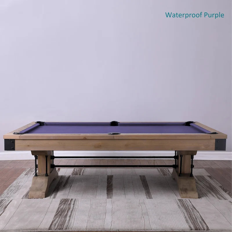 Manchester Slate Pool Table W/O Dinning top & Bench