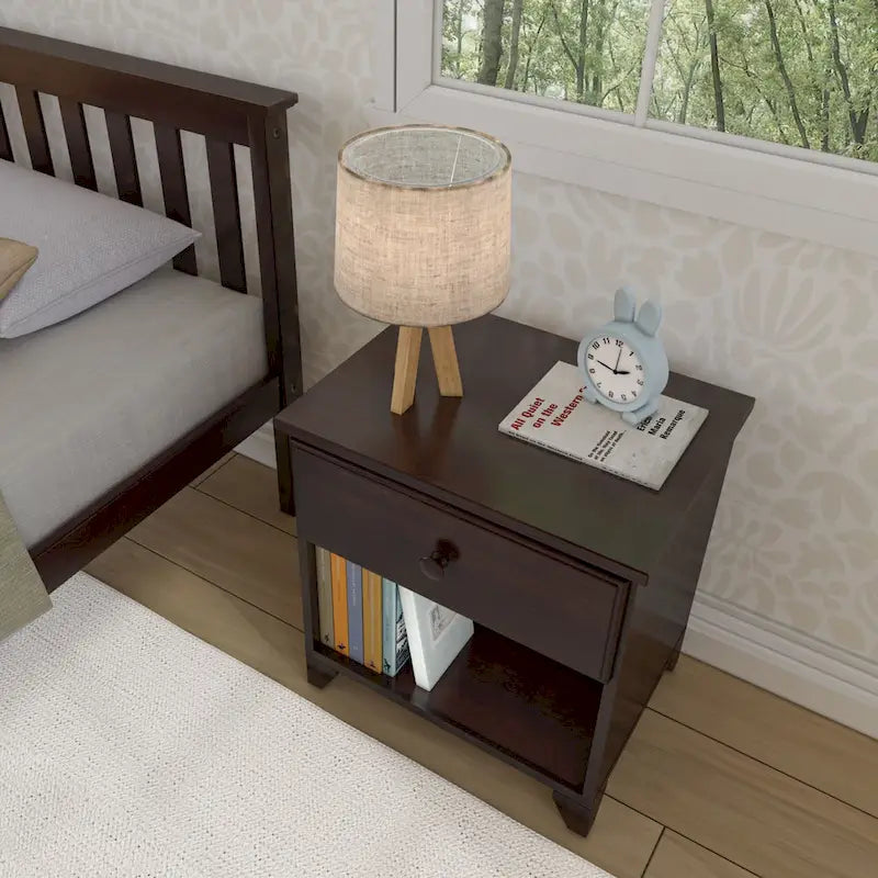 Max and Lily Nightstand with 1 Drawer