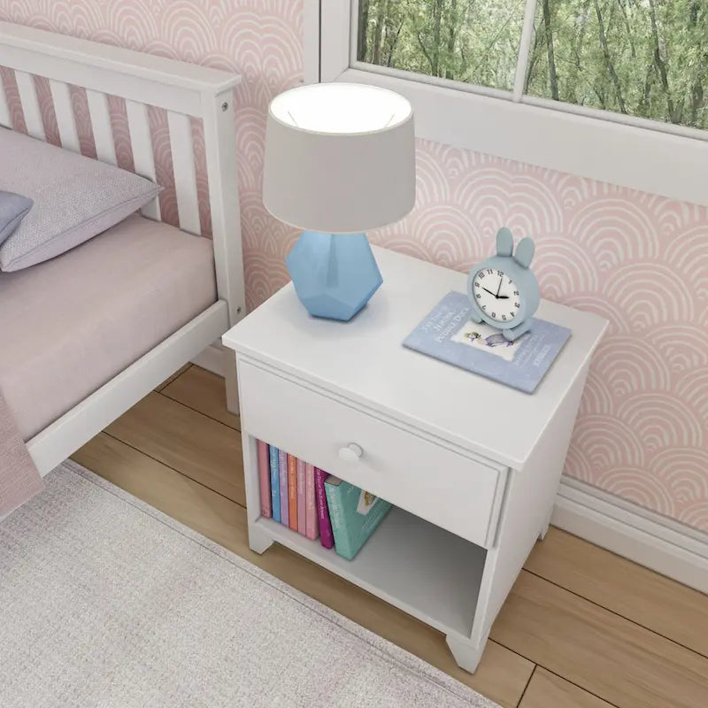 Max and Lily Nightstand with 1 Drawer
