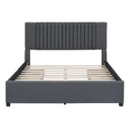 Queen Size Upholstered Platform Bed