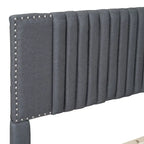 Queen Size Upholstered Platform Bed