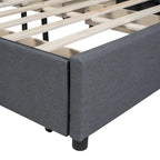 Queen Size Upholstered Platform Bed