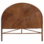 Seana Bohemian Rattan Standalone Headboard