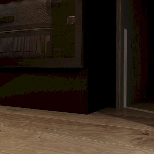 59.1W Glass Door Wardrobe: Illuminated Interiors Closet Arimore Large