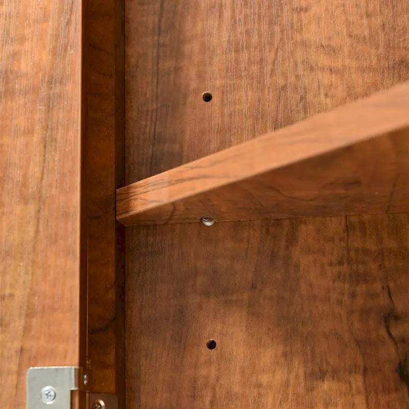 Triangle Bathroom Storage Cabinet with Adjustable Shelves