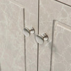 Triangle Bathroom Storage Cabinet with Adjustable Shelves