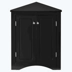 Triangle Bathroom Storage Cabinet with Adjustable Shelves