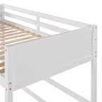 Merax Solid Wood Twin Size Loft Bed with Ladder